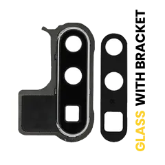 Back Camera Lens With Bracket Compatible For Huawei P30 Pro (Pearl White)