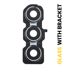 Back Camera Lens With Bracket For Samsung Galaxy A55 5G (A556 / 2024) (Premium) (Iceblue)