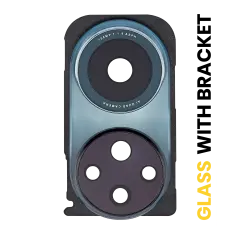 Back Camera Lens With Bracket Compatible For Honor 50 Pro (Emerald Green)