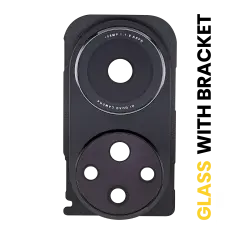 Back Camera Lens With Bracket Compatible For Honor 50 Pro (Midnight Black)