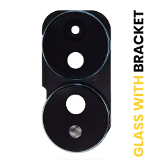 Back Camera Lens With Bracket Compatible For Honor 70 (Emerald Green)