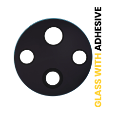 Back Camera (Ultra Wide / Depth / Macro) Lens (Glass Only) With Adhesive Compatible For Honor 50 Pro