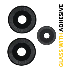 Back Camera Lens (Glass Only) With Adhesive Compatible For Xiaomi Redmi 12 5G