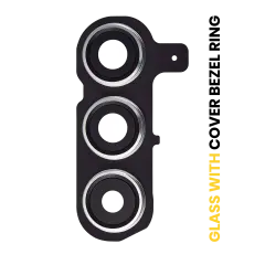 Back Camera Lens With Cover Bezel Ring Compatible For Samsung Galaxy S24 Plus 5G (Premium) (Jade Green)