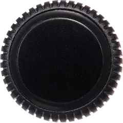 Crown Nut Compatible For Watch Series 4 / Series 5 / Series 6 (40MM / 44MM) (GPS Version) (Black)