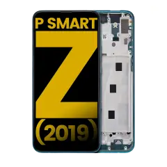 LCD Assembly With Frame Compatible For Huawei P Smart Z (2019) (Refurbished) (Emerald Green)