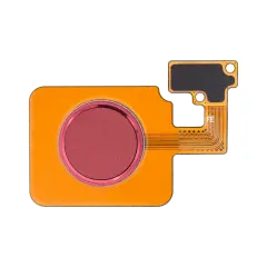 Home Button Flex Cable Compatible For LG V40 ThinQ (Carmine Red)