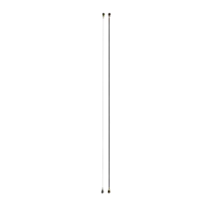 Antenna Connecting Cable Compatible For Motorola One 5G Ace (XT2113-1/2 / 2021) (White:12.4cm, Black:12.3cm)