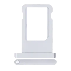 Sim Card Tray Compatible For iPad Mini 1 / iPad Mini 2 / iPad Mini 3 / iPad Air 1 / iPad 5 (2017) / iPad 6 (2018) (Silver)