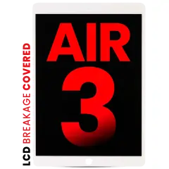 LCD Assembly With Digitizer For iPad Air 3 (Aftermarket Pro: XO7-2) (White)