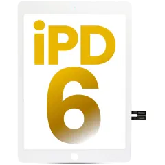 Digitizer Compatible For iPad 6 (2018) (White) (Premium)