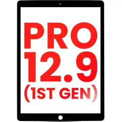 Digitizer Compatible For iPad Pro 12.9" 1st Gen (2015) (Glass Separation Required) (Aftermarket Plus) (Black)