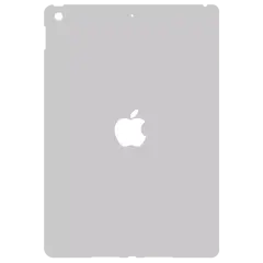 Bottom Skin Compatible For iPad 7 (2019) / iPad 8 (2020) / iPad 9 (2023) (Wifi Version) (Silver)