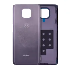 Back cover Glass Compatible For Motorola Moto G Power (XT2117-3 / XT2117-3PP / 2021) (Genuine OEM) (Flash Gray) (Verizon)