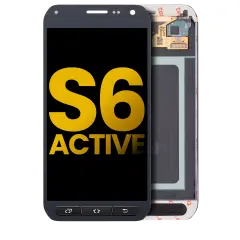 OLED Assembly Without Frame Compatible For Samsung Galaxy S6 Active (Refurbished) (Blue)