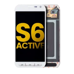 OLED Assembly Without Frame Compatible For Samsung Galaxy S6 Active (Refurbished) (White)