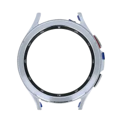 Housing Compatible For Samsung Galaxy Watch 4 Classic (46mm) (Service Pack) (Silver)