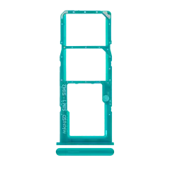 Dual Sim Card Tray Compatible For Samsung Galaxy A51 4G (A515 / 2019) (Green)