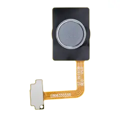 Home Button With Fingerprint Sensor Flex Cable Compatible For LG G7 ThinQ (Platinum Gray)
