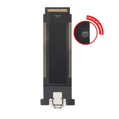 Charging Port Flex Cable Compatible For iPad Pro 12.9" 2nd Gen (2017) (Cellular Version) (Silver / Gold)