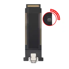 Charging Port Flex Cable Compatible For iPad Pro 12.9" 2nd Gen (2017) (Cellular Version) (Space Gray)