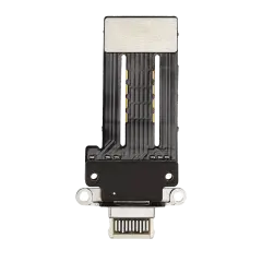 Charging Port Flex Cable Compatible For iPad Pro 11" 3rd Gen (2021) / Pro 11" 4th Gen (2022) / iPad Pro 12.9" 5th Gen (2021) / Pro 12.9" 6th Gen (2022) (Silver) (Aftermarket Plus)