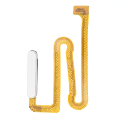 Fingerprint Reader With Flex Cable Compatible For Samsung Galaxy A12 (A125 / 2020) (White)