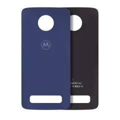 Back cover Glass Compatible For Motorola Moto Z3 Play (XT1929 / 2018) (Genuine OEM) (Deep Indigo)