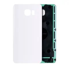 Back Cover Glass For Samsung Galaxy Note 5 (No Logo) (Aftermarket Plus) (White Pearl)