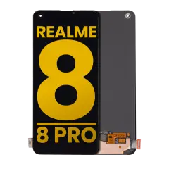 OLED Assembly Without Frame For Realme 8 / 8 Pro (Refurbished) (All Colors)