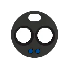 Back Camera Glass Lens Compatible For Motorola Moto Z3 (XT1929-17 / 2018) (Black)