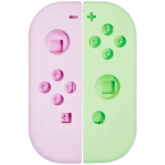 Housing Shell For Nintendo Switch Joy Con Controller (Purple / Green)