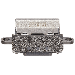 Charging Port Only For iPad Air 11" (2024) / Air 11" (2025) / Air 13" (2024) / Air 13" (2025) (Soldering Required) (Space Gray) (Premium) (10 Pack)