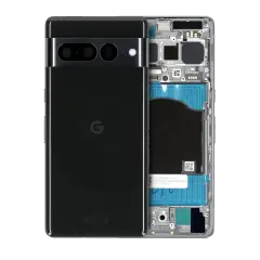 Back Housing For Google Pixel 7 Pro (Genuine OEM) (Obsidian)
