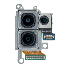 Back Camera Module (Wide & Telephoto & Depthvision) Compatible For Samsung Galaxy S20 Plus / 5G (US Version) (Used OEM Pull: Grade A)