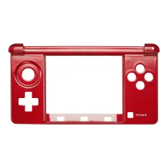 Mid-Frame Housing For Nintendo 3DS (Red)