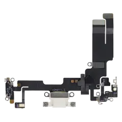 Charging Port Flex Cable Compatible For iPhone 14 (Premium) (Starlight)
