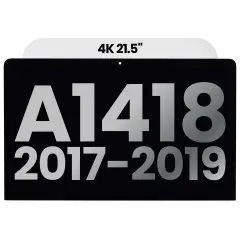 Complete LCD Display Assembly Compatible For iMac 21.5" 4K (A1418 / Mid 2017 / Early 2019) / (A2116 / 2019) (LM215UH1 SDB1) (Used OEM Pull: Grade A)