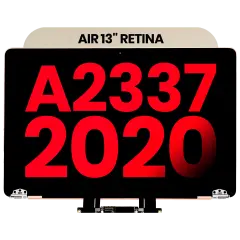 Complete LCD Display Assembly Compatible For MacBook Air 13" Retina (A2337 / Late 2020) (M1) (Aftermarket Plus) (Rose Gold)