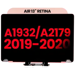 Complete LCD Display Assembly Compatible For MacBook Air 13" Retina (A1932 / Mid 2019) (A2179 / Early 2020) (Aftermarket Plus) (Rose Gold)