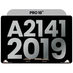 Complete LCD Display Assembly Compatible For MacBook Pro 16" (A2141 / Mid 2019) (Used OEM Pull: Grade B) (Space Gray)