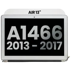 Complete LCD Display Assembly Compatible For MacBook Air 13" (A1466 / Mid 2013 / Early 2014 / Early 2015 / Mid 2017) (Used OEM Pull: Grade A)