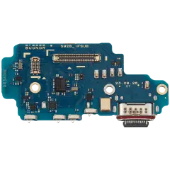 Charging Port Board With Sim Card Reader Compatible For Samsung Galaxy S24 Ultra 5G (S928U) (US Version) (Premium)