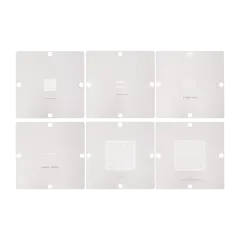 BGA Reballing Stencils Compatible For PlayStation 4 (90044 / 90026 / 90025 / DDR5 /DDR7 / DDR2-3) (6 Piece Set)