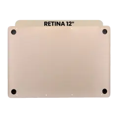 Bottom Case Compatible For MacBook Retina 12" (A1534 / Early 2015) (Gold)