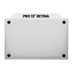 Bottom Case Compatible For MacBook Pro 13" Retina (A1708 / Late 2016 / Mid 2017) (Used OEM Pull: Grade B/C) (Silver)