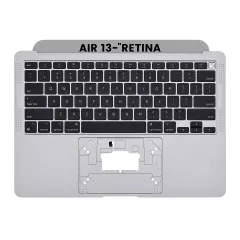 Top Case With Keyboard For MacBook Air 13" A2337 (2020) (Used OEM Pull: Grade New) (Space Gray) (US Keyboard)