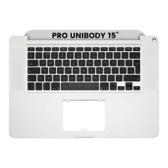Top Case And Keyboard Compatible For MacBook Pro Unibody 15" (A1286 / Mid 2009) (UK English)
