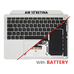 Top Case Assembly With Battery And Keyboard For MacBook Air 13" A2337 (2020) (Space Gray) (UK Keyboard)
