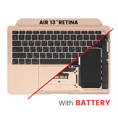 Top Case Assembly With Battery And Keyboard For MacBook Air 13" A2337 (2020) (Gold) (US Keyboard)